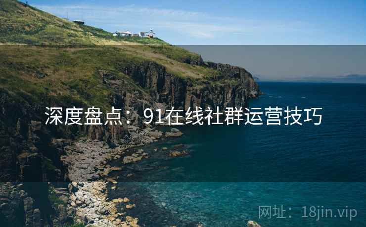深度盘点：91在线社群运营技巧